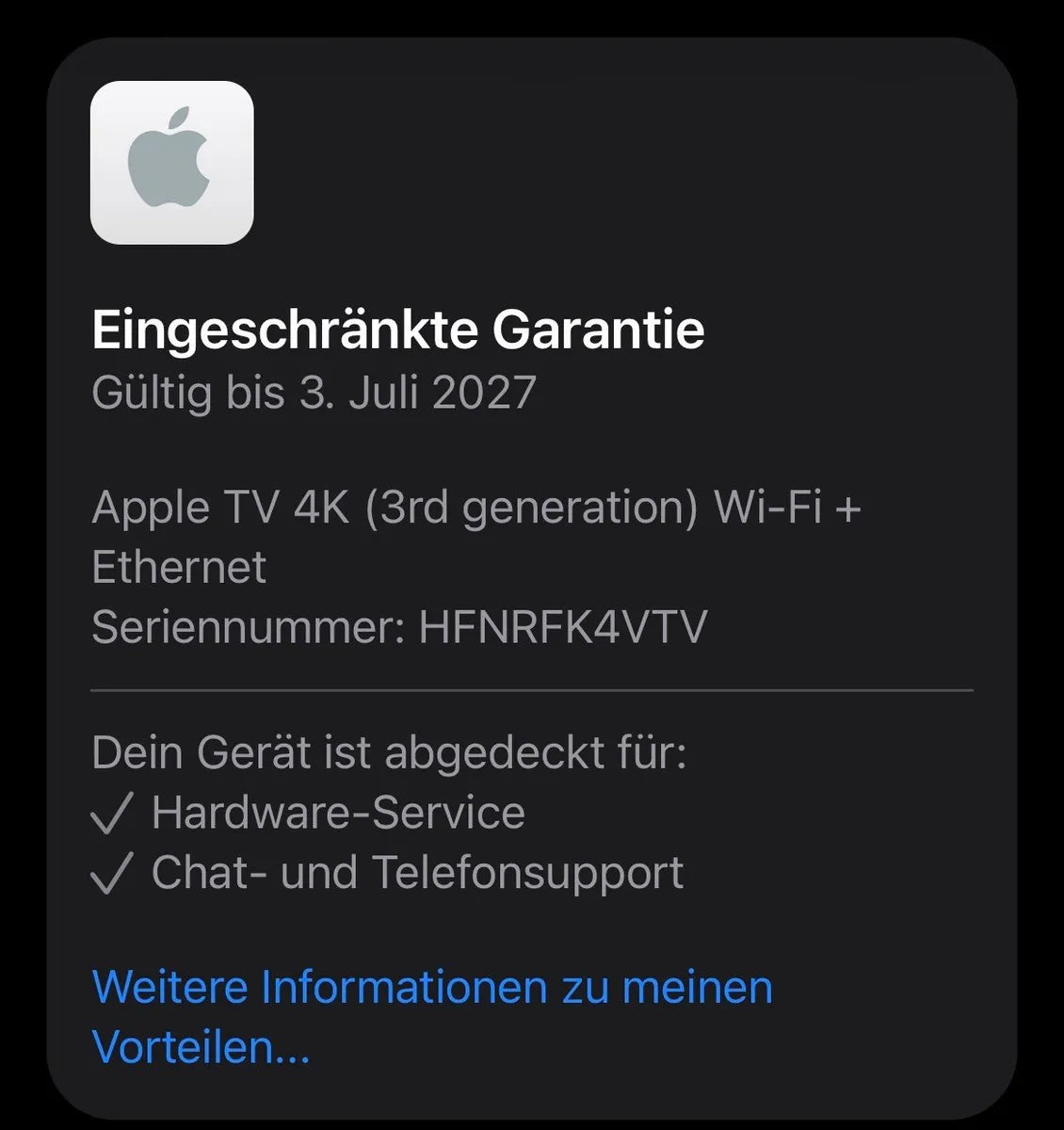Apple TV 4K 128GB - Absolut neuwertig (inkl. OVP & Garantie)