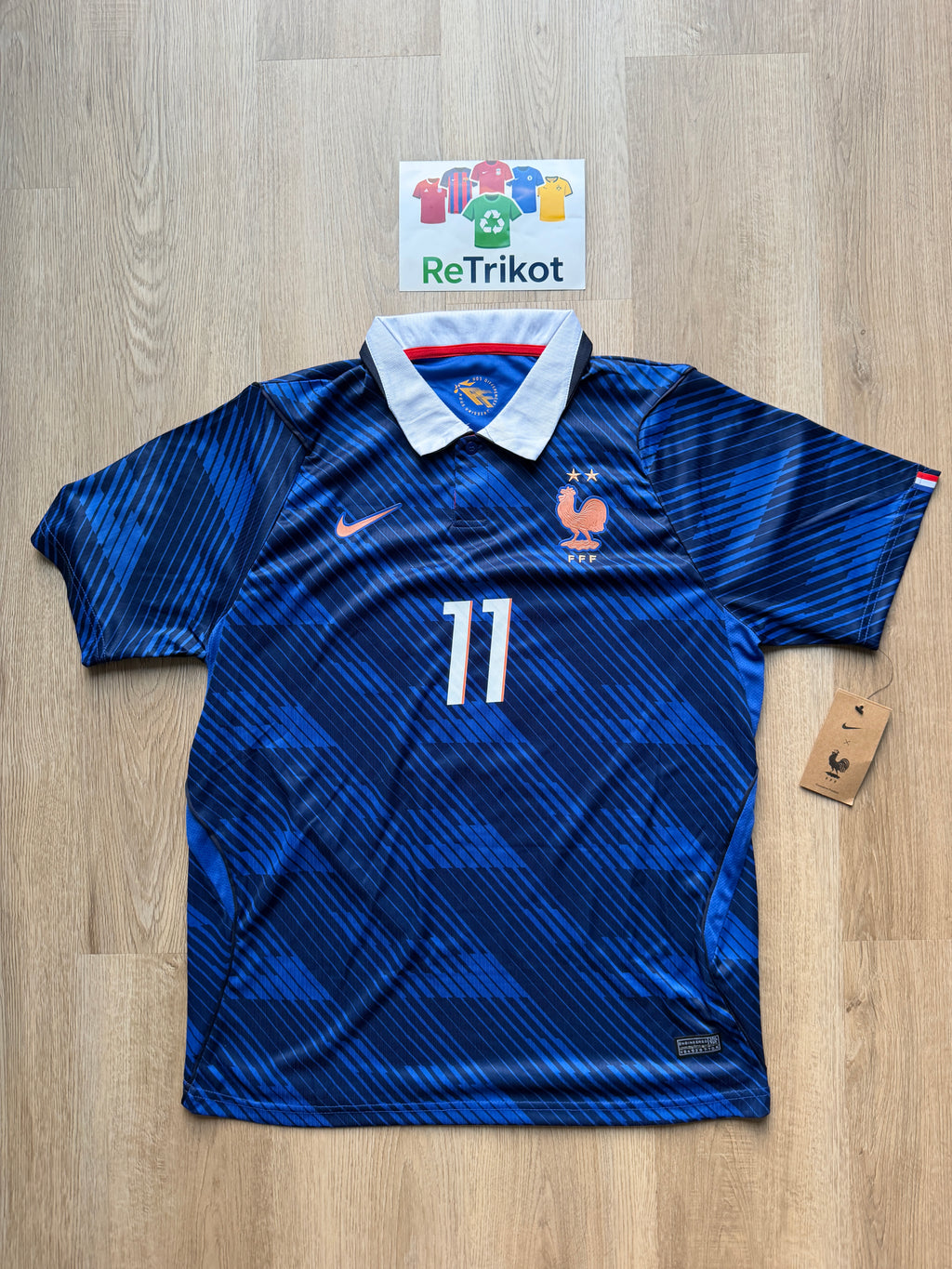 Nike Frankreich Heimtrikot mbappe 10 NEU GR. L ( reserviert für Leo-443)