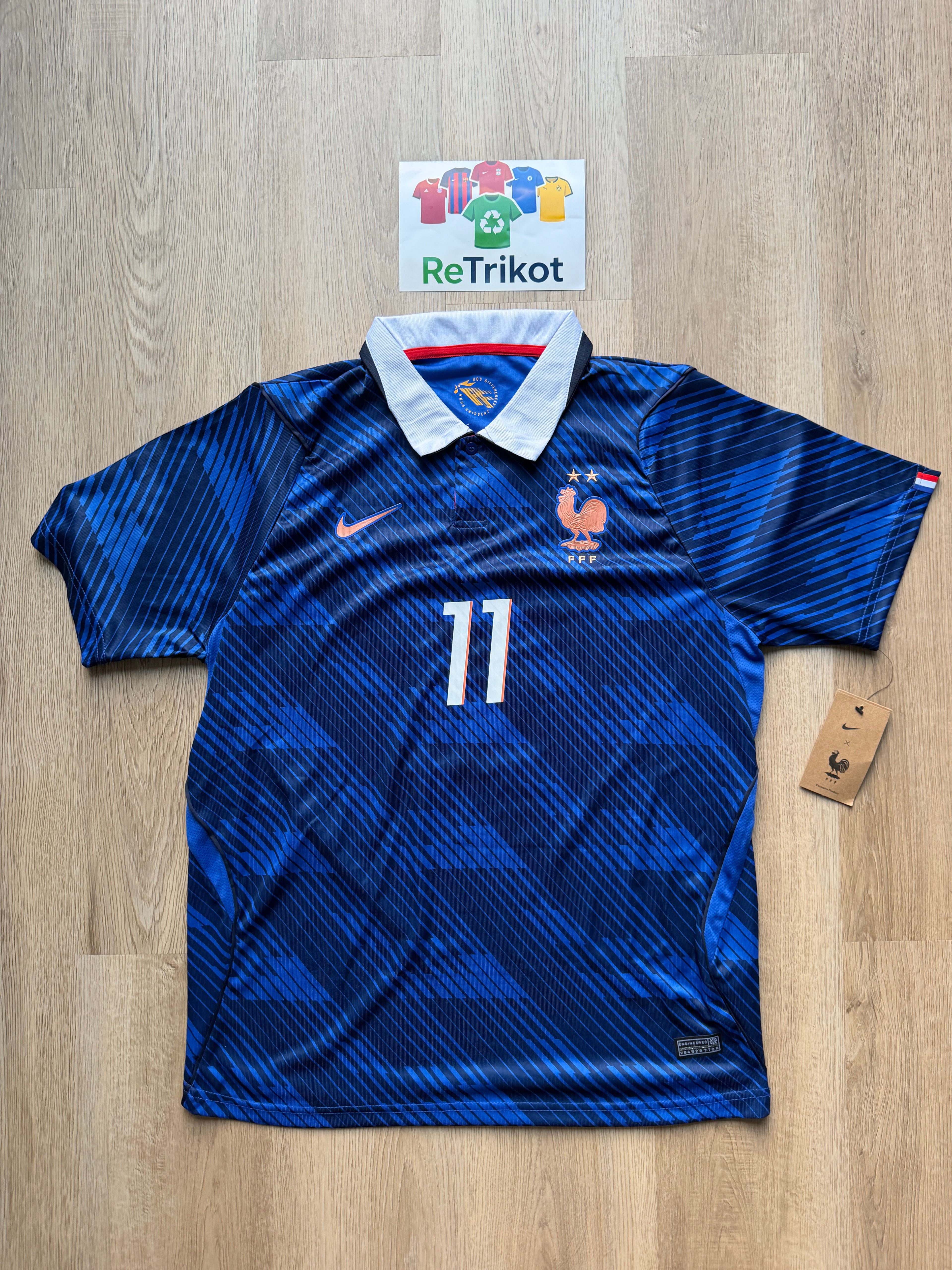 Nike Frankreich Heimtrikot mbappe 10 NEU GR. L ( reserviert für Leo-443)