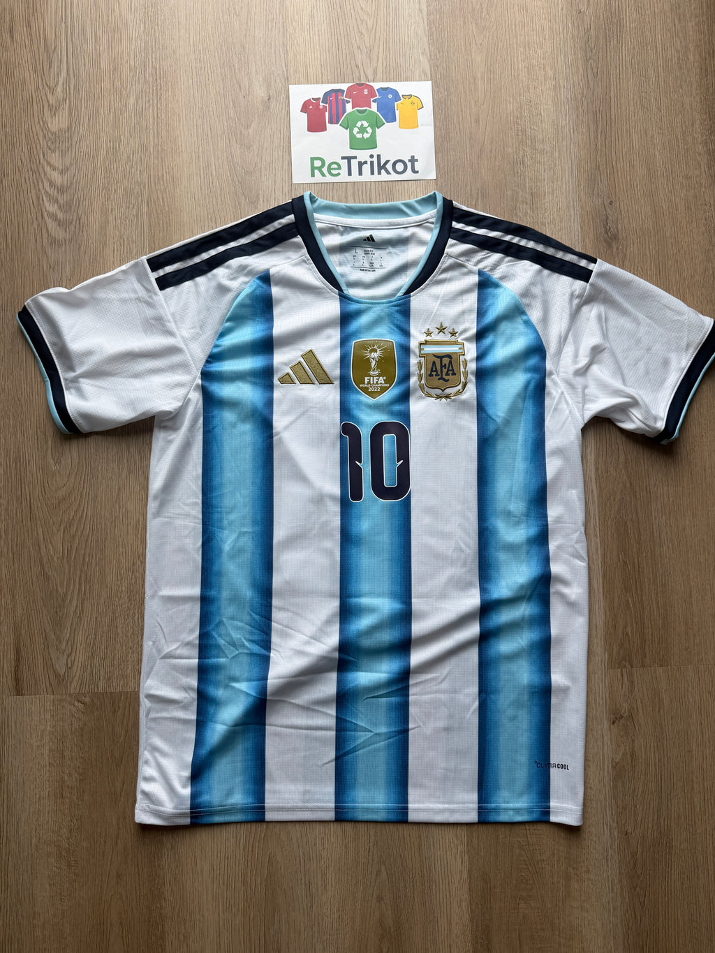 Adidas Argentinien Heimtrikot Messi 10 WM2026