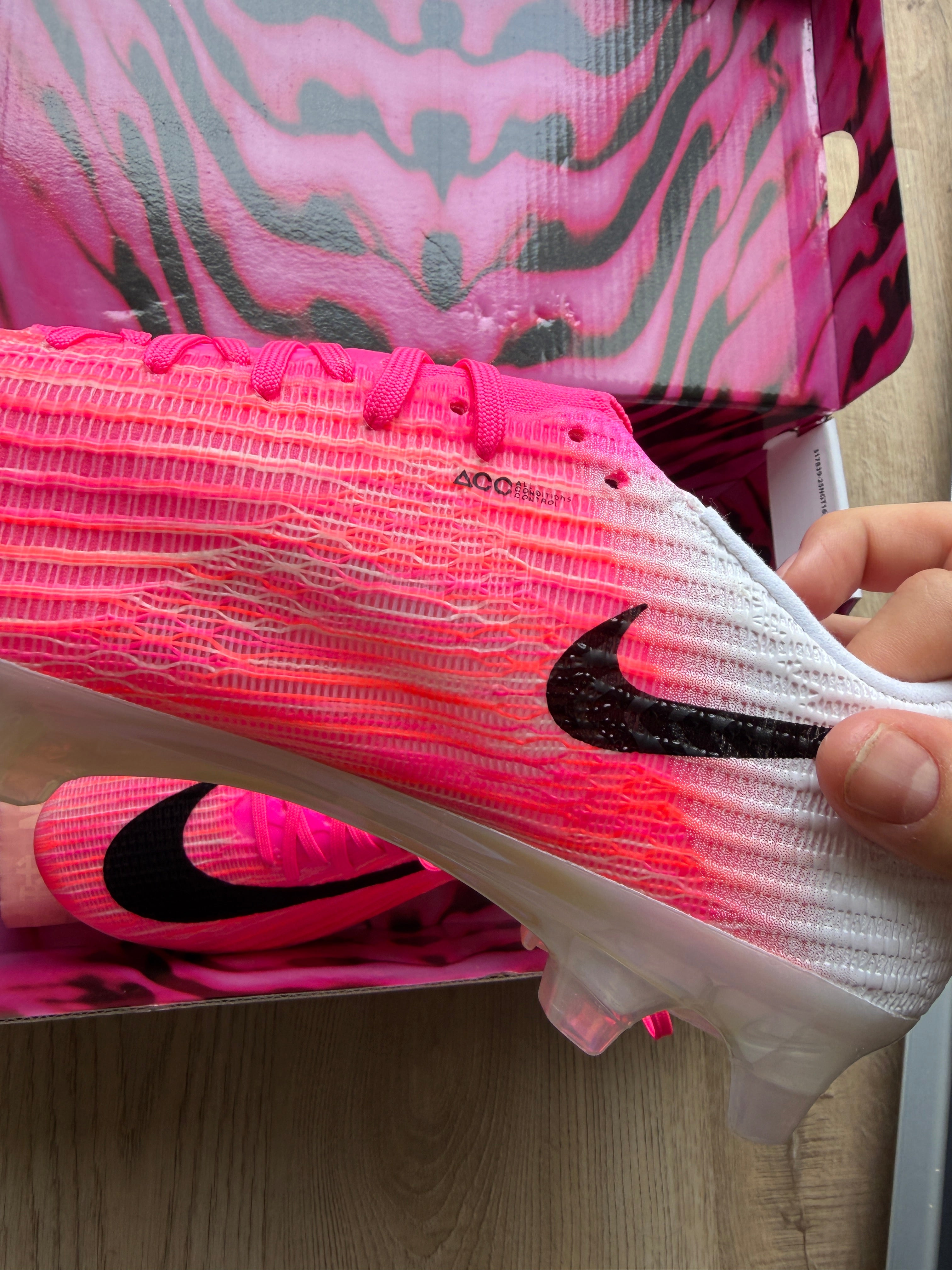 Nike Air Zoom Mercurial Superfly XI Elite FG Breakout Rosa