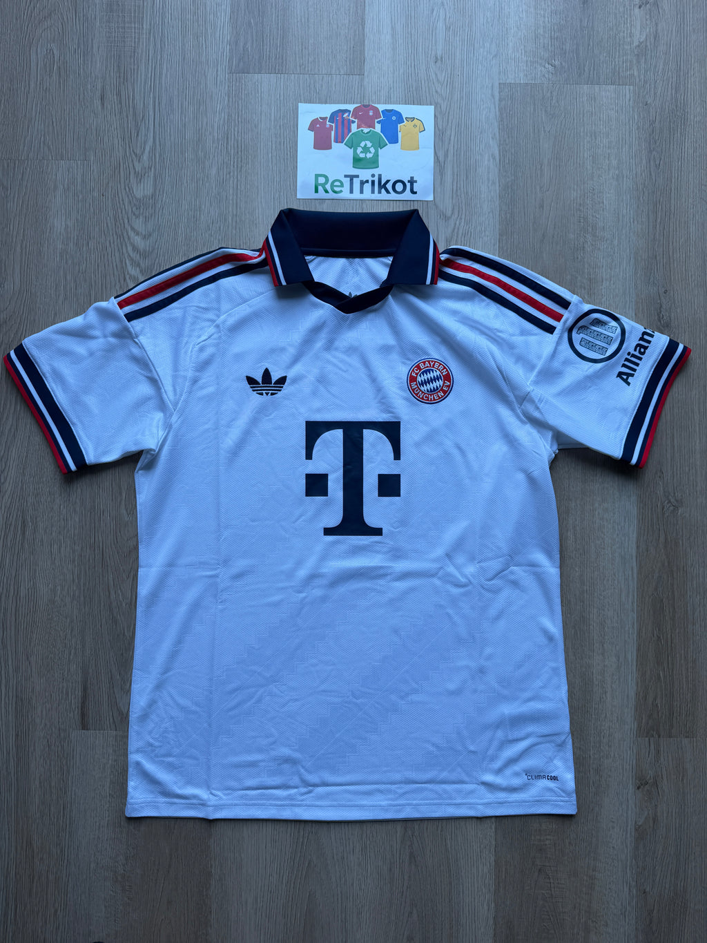Adidas FC Bayern München 26/27 Auswärtstrikot – Weiß