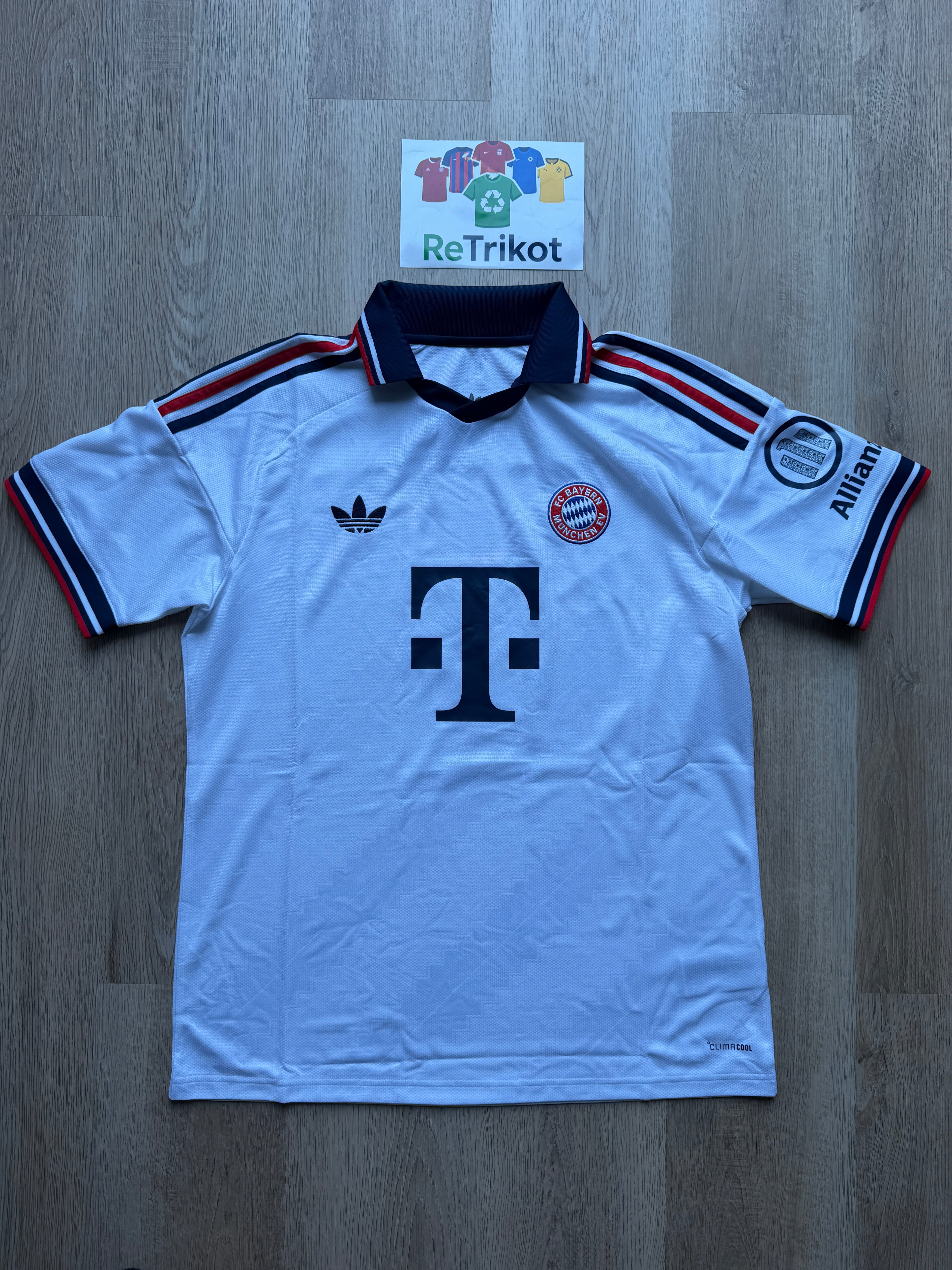 Adidas FC Bayern München 26/27 Auswärtstrikot – Weiß