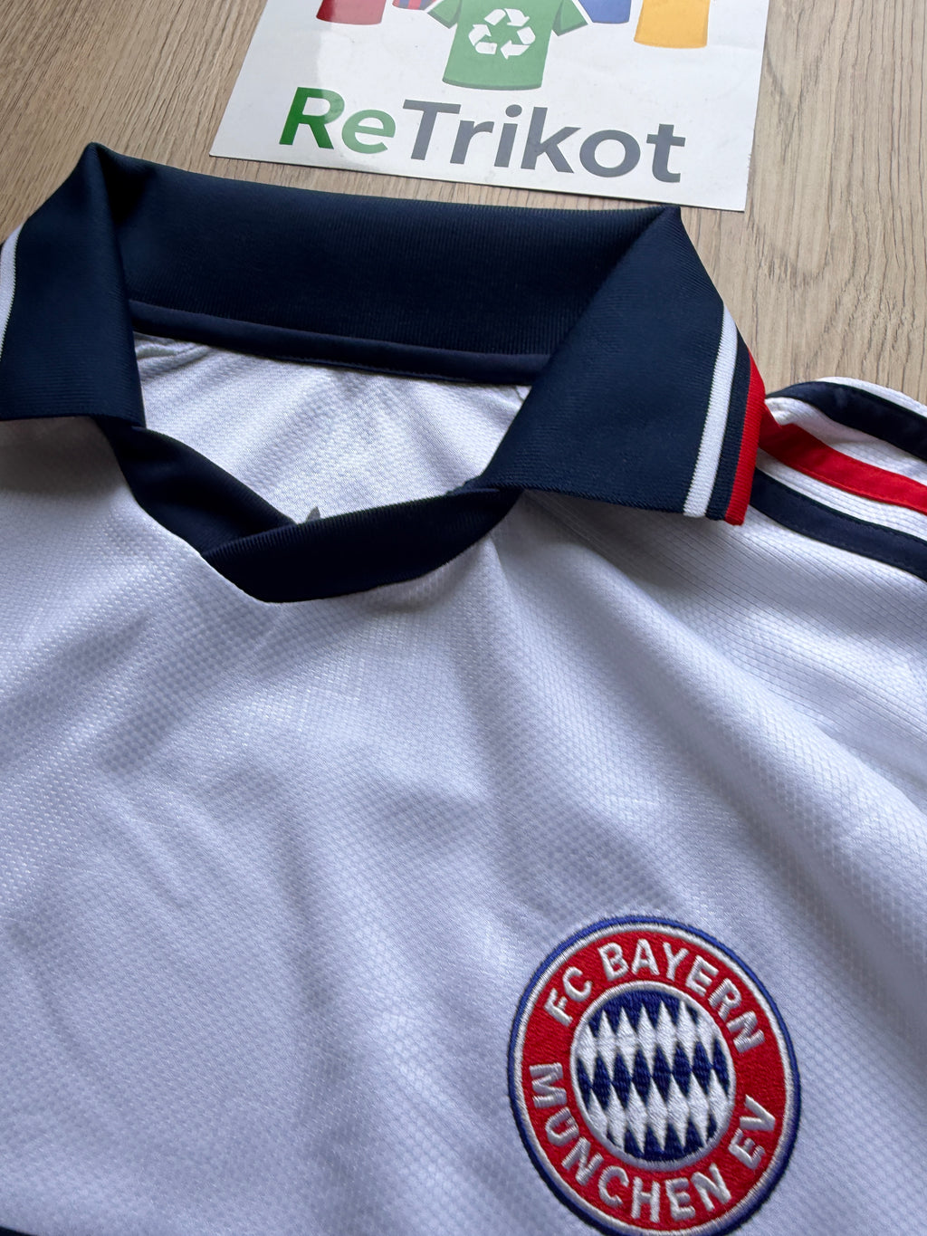 Adidas FC Bayern München 26/27 Auswärtstrikot – Weiß