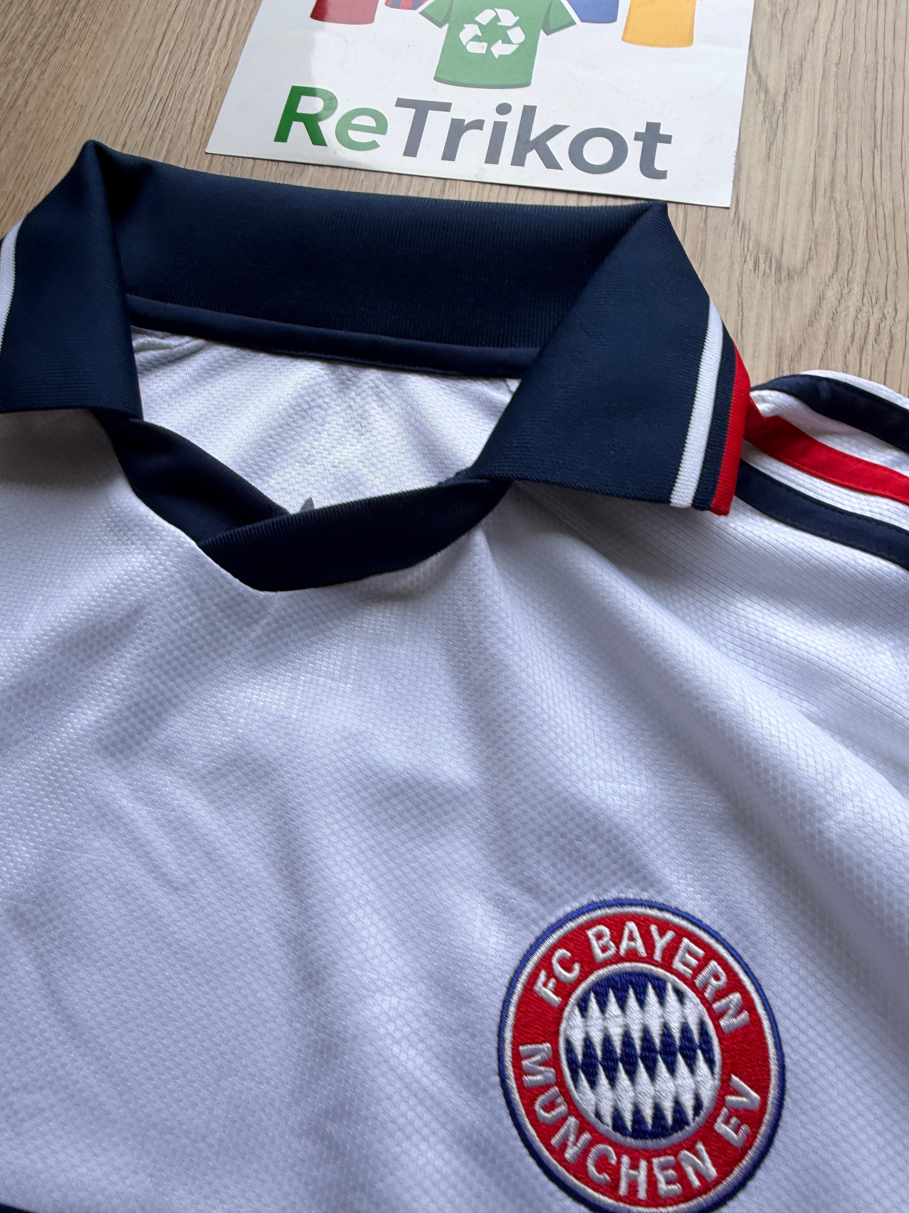Adidas FC Bayern München 26/27 Auswärtstrikot – Weiß