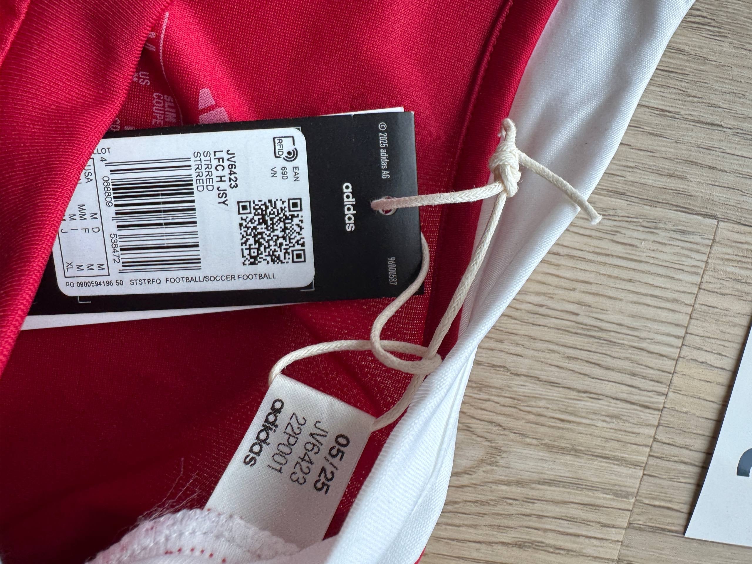 Adidas Liverpool FC Heimtrikot 25/26 Neu Gr. L